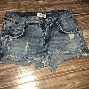 Jean shorts